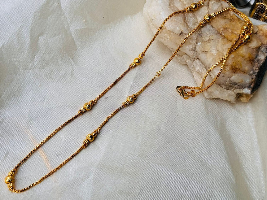 Goldplated imported chain