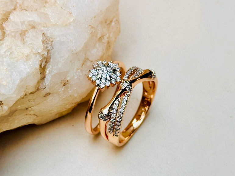 24k goldplated Imported rings