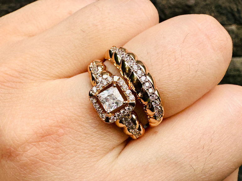 24k goldplated Imported rings