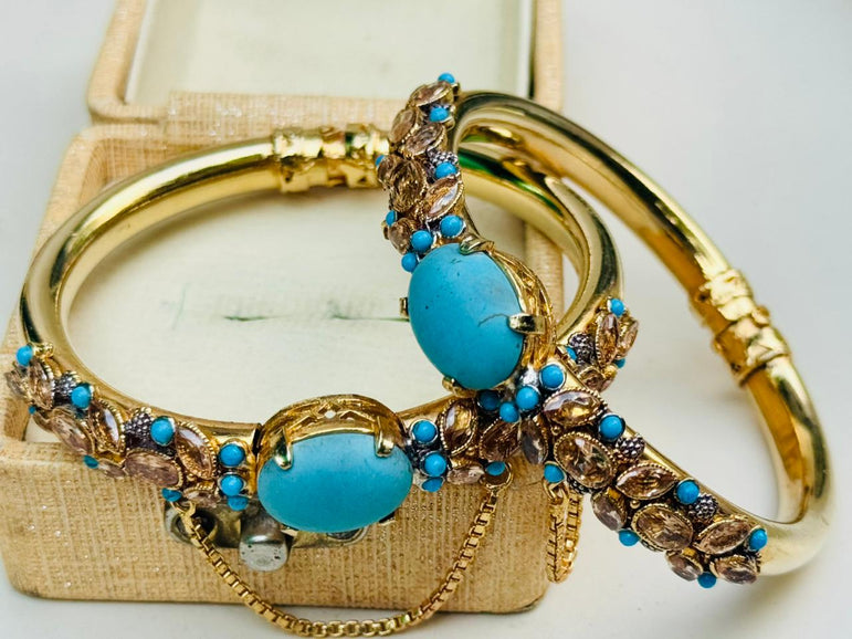 Designer Gold Plated Bangels