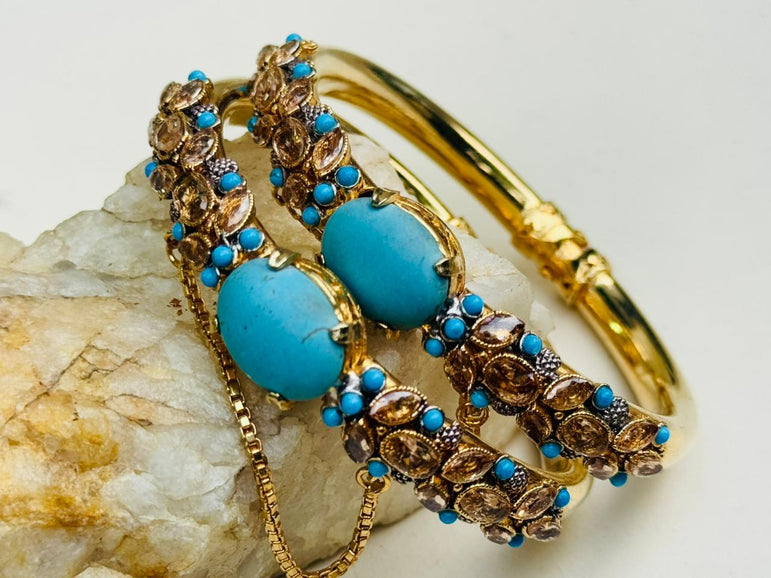 Designer Gold Plated Bangels