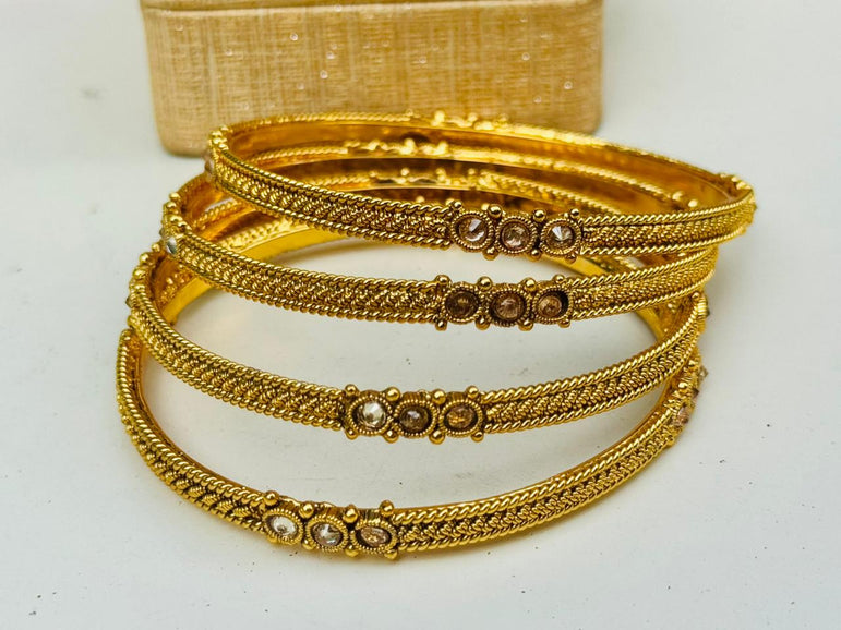 Designer Gold Plated Bangels