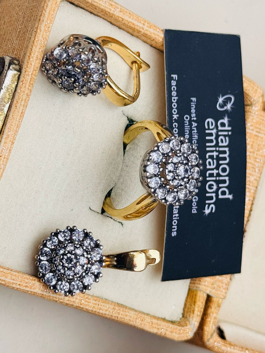 18k Gold Plated Set