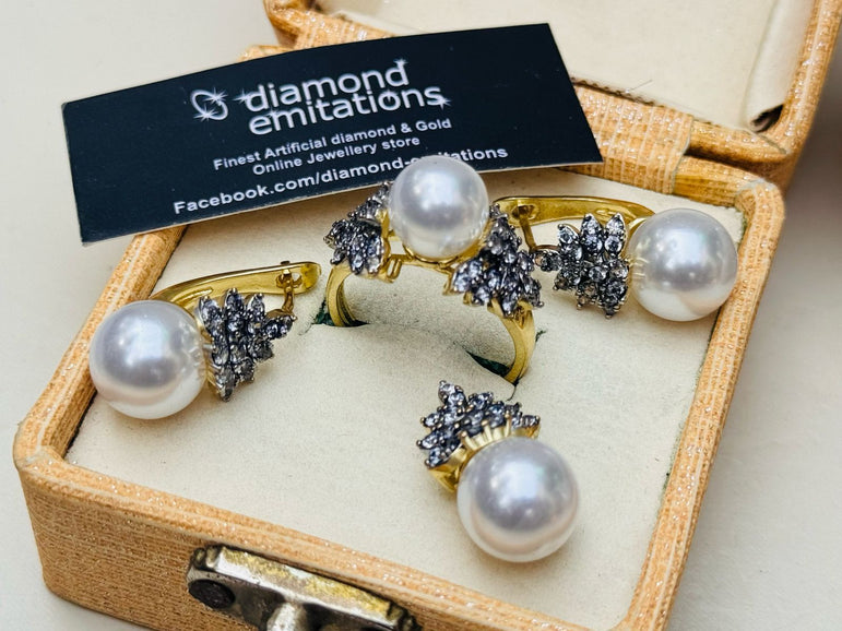 18k Gold Plated Set