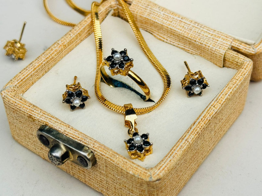 22k Goldplated Pendent Set