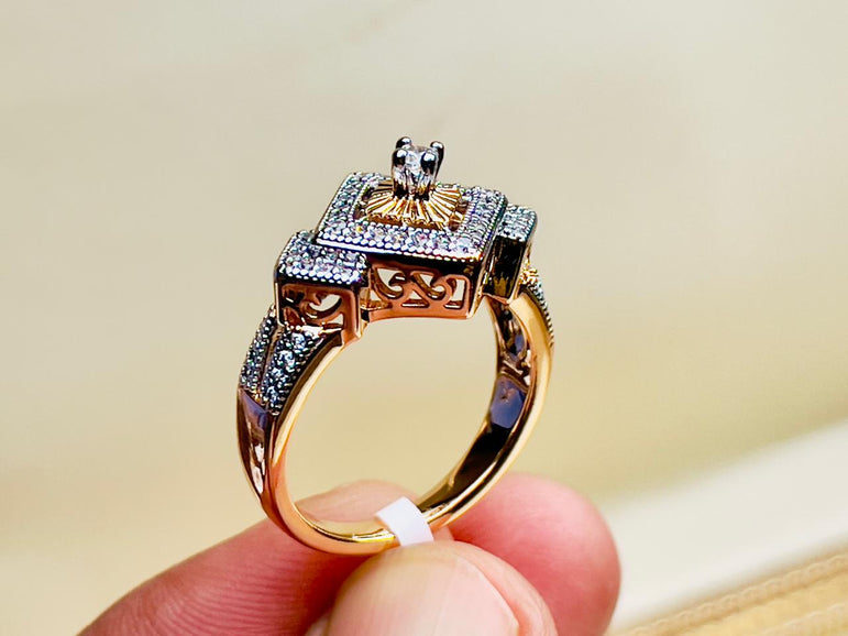 24k gold plated imported ring