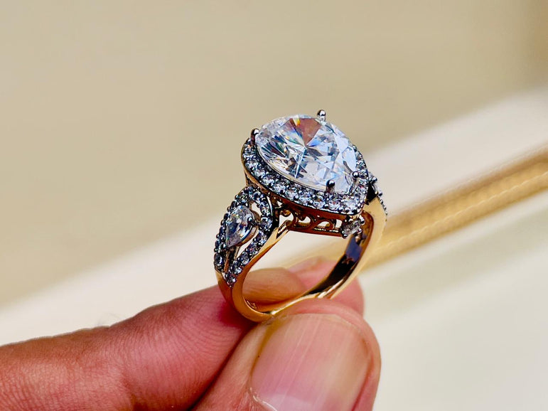 24k gold plated imported ring