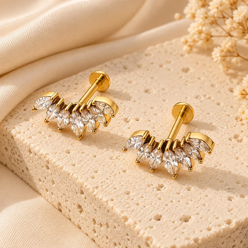 Goldplated Imported Earstuds
