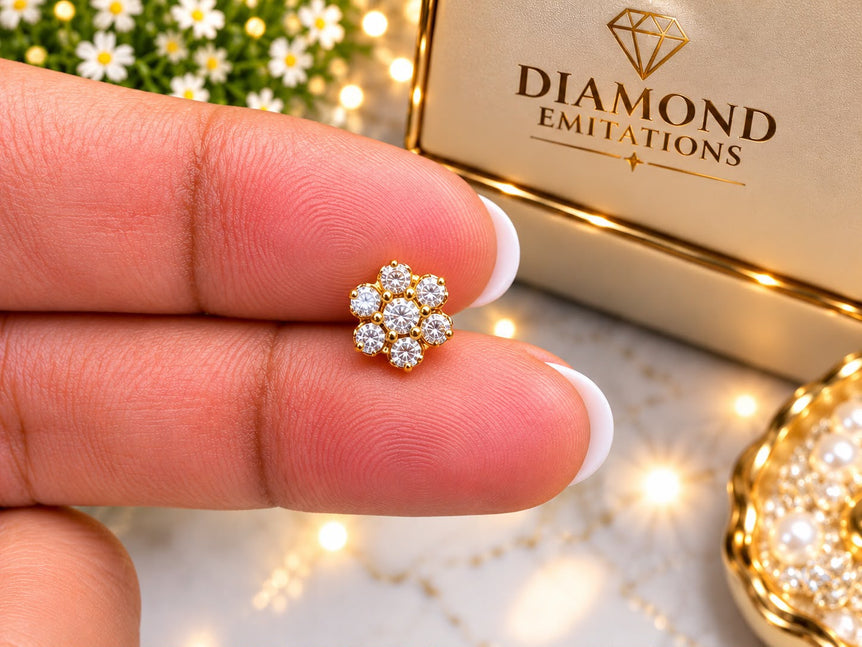 Diamond Cut Nosepins