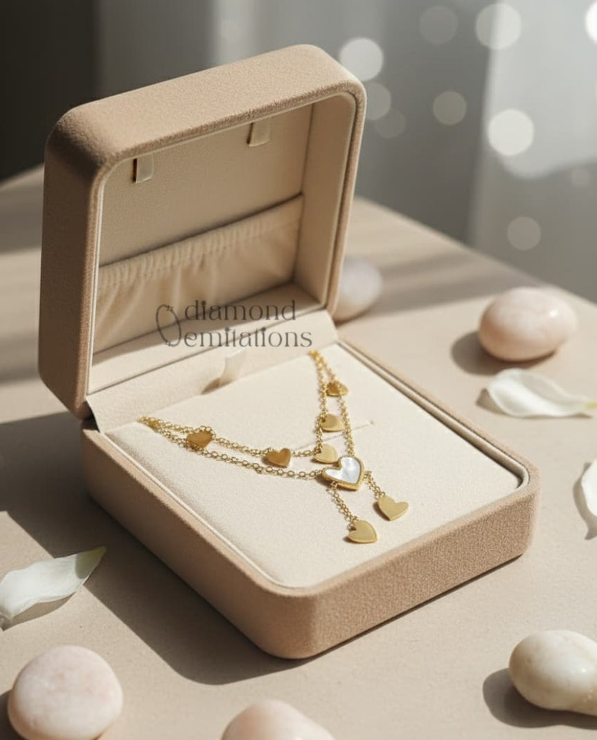 Goldplated Imported Chain and locket