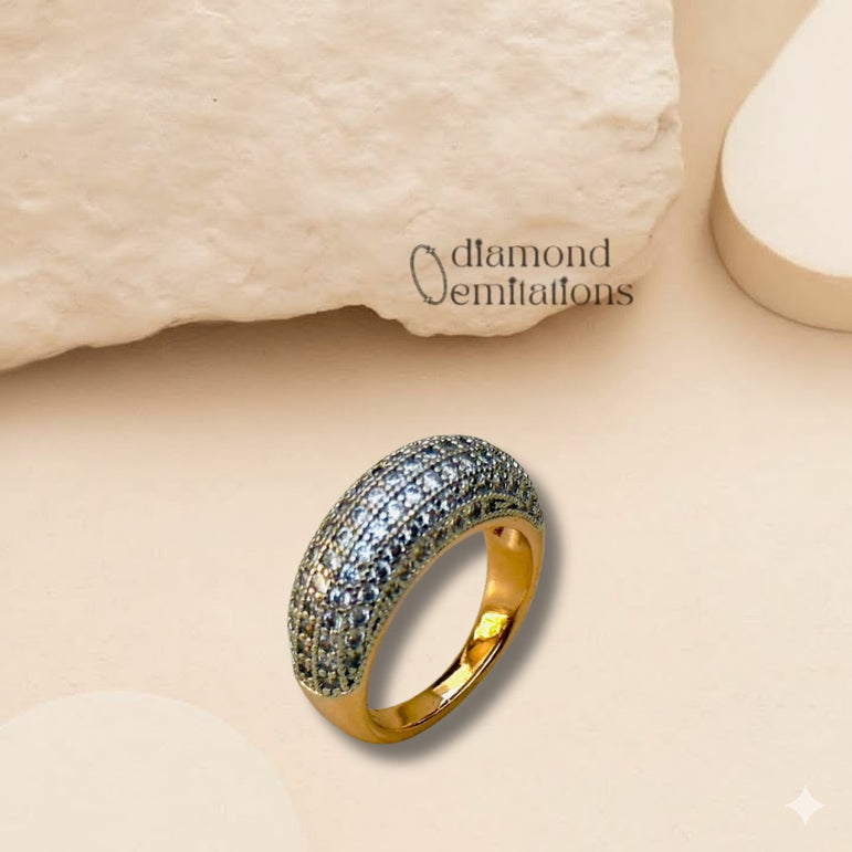 24k gold plated imported branded ring