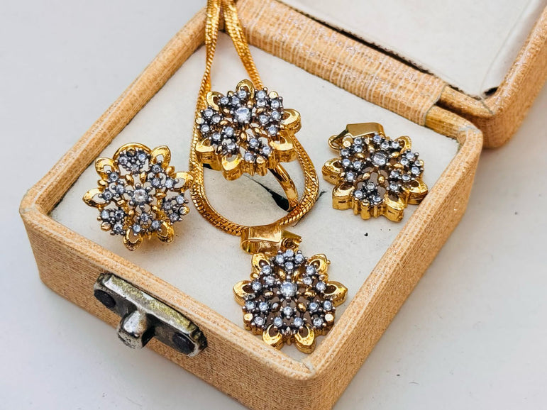 Diamond Cut Zircon Set