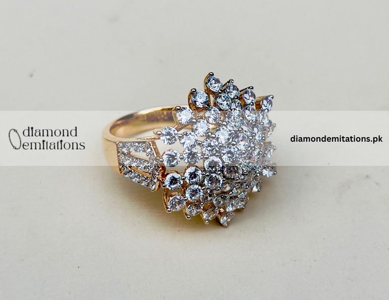 24k Gold Plated Branded Ring