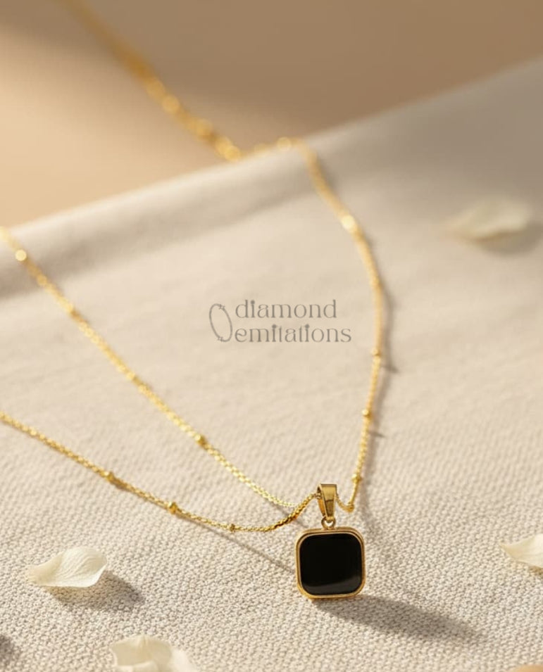 Goldplated Imported Chain and locket