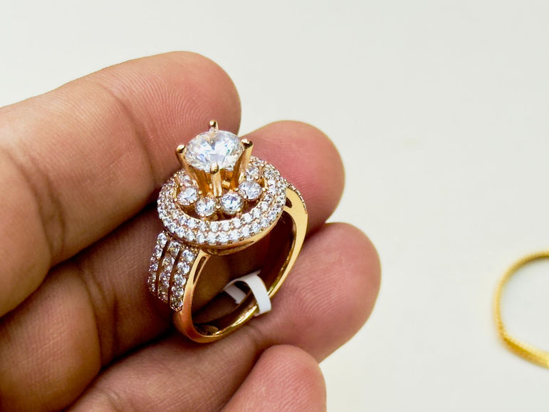 24k gold plated imported ring