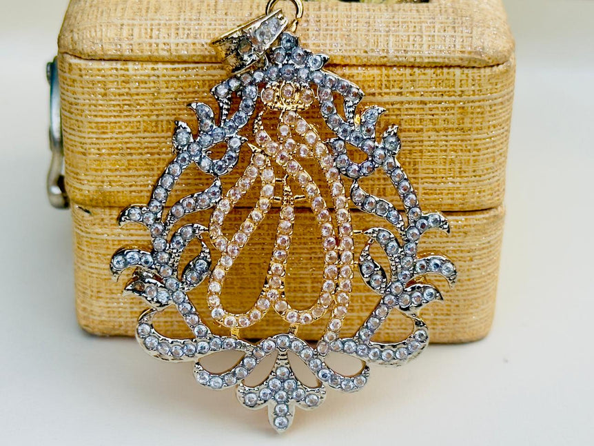 Goldplated Allah pendant