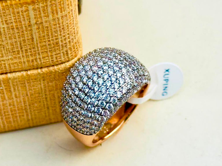 Gold Plated Branded Ring