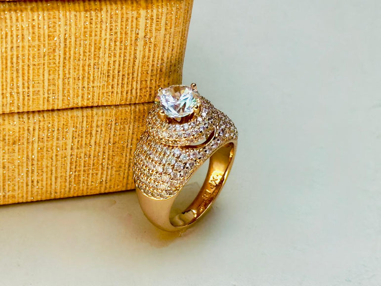 24k gold plated imported ring