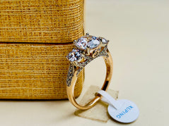 24k Gold Plated Branded Ring