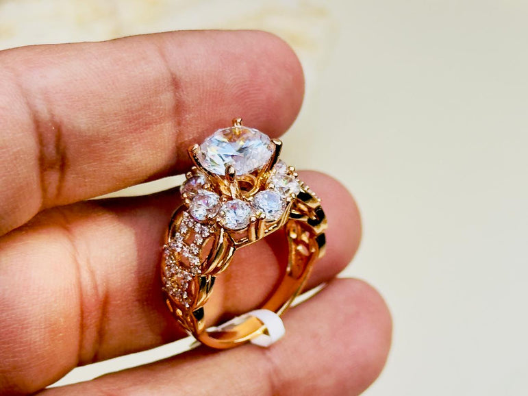 24k goldplated imported rings