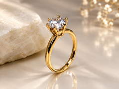24k gold plated imported ring
