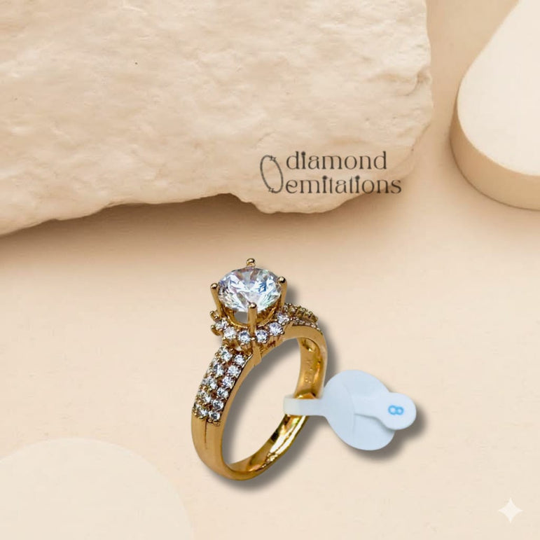 24k gold plated imported ring