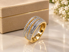 24k Gold Plated Branded Ring