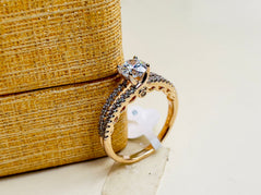 24k Gold Plated Branded Ring