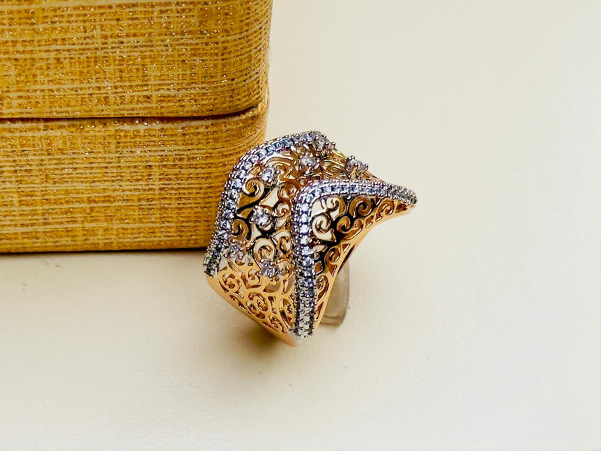 24k goldplated imported rings