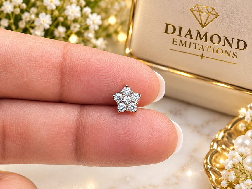 Diamond Cut Nosepins