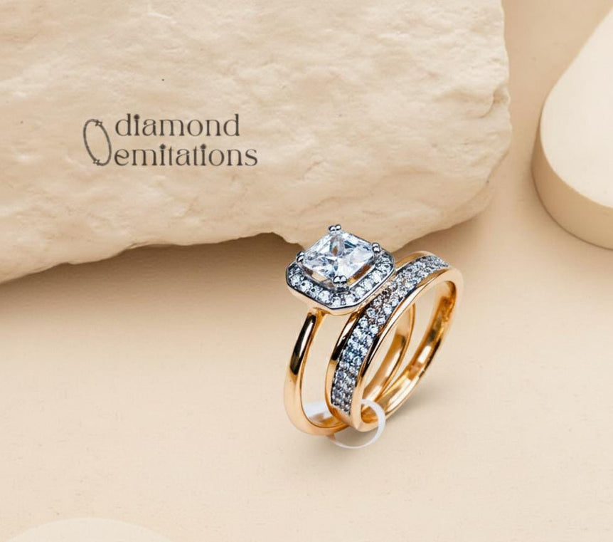 24k gold plated imported branded ring