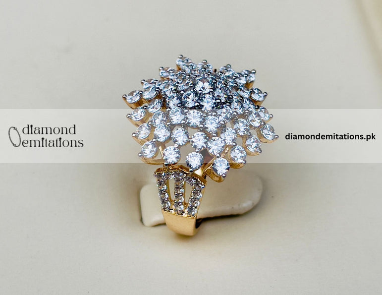 24k Gold Plated Branded Ring