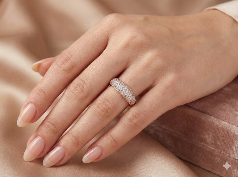 24k Goldplated imported branded ring