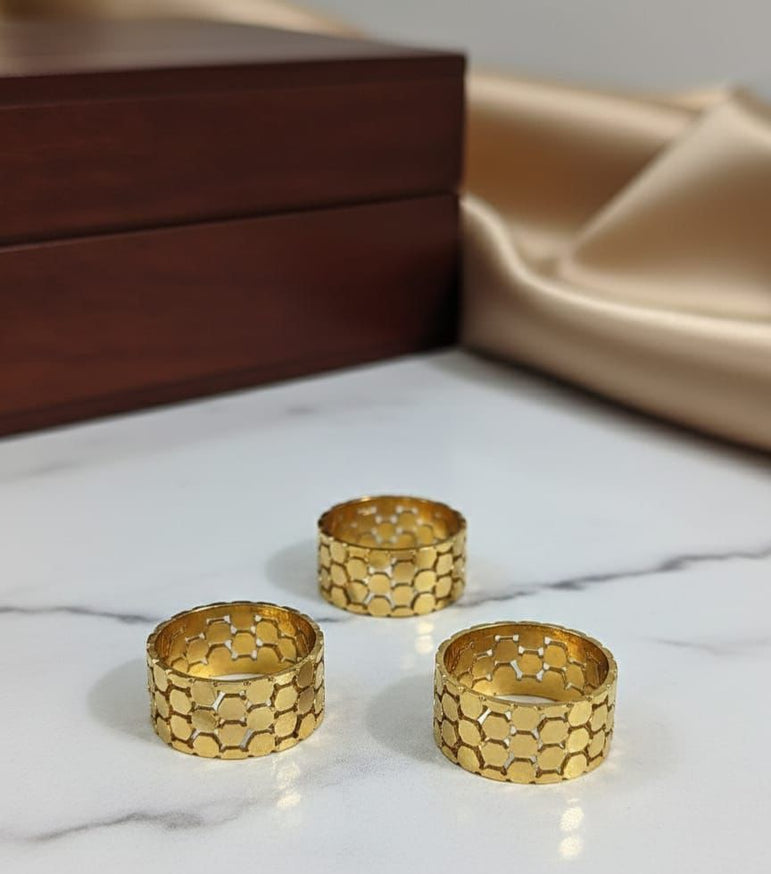 Gold plated imported ring