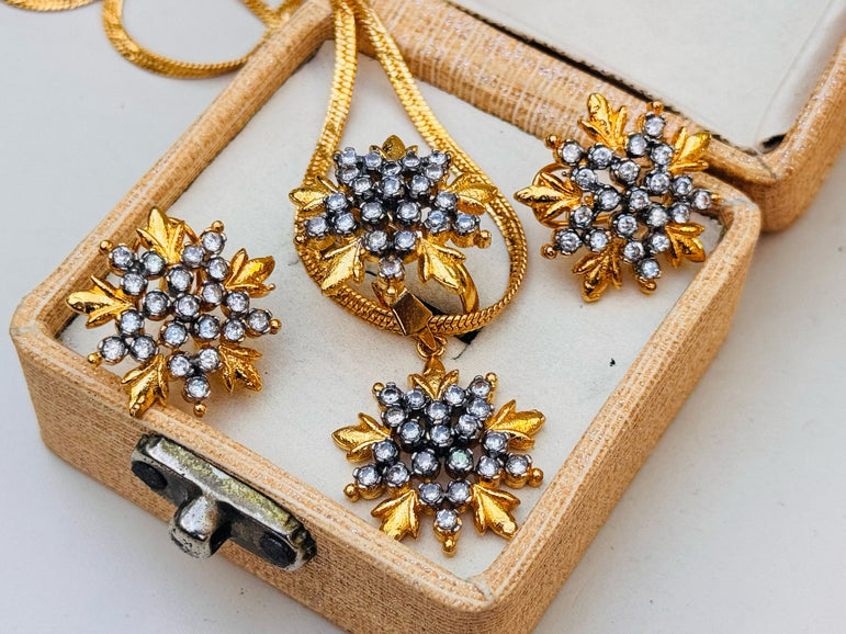 Diamond Cut Zircon Set