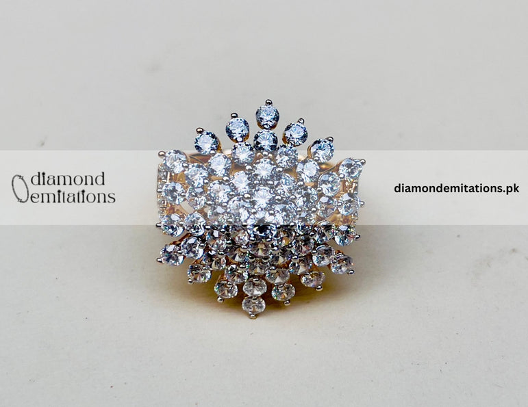 24k Gold Plated Branded Ring