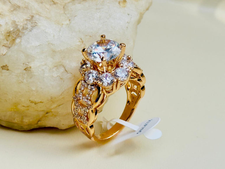 24k goldplated imported rings