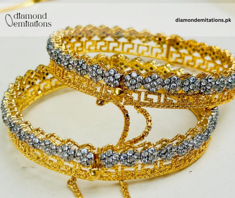 22k diamond cut karaa