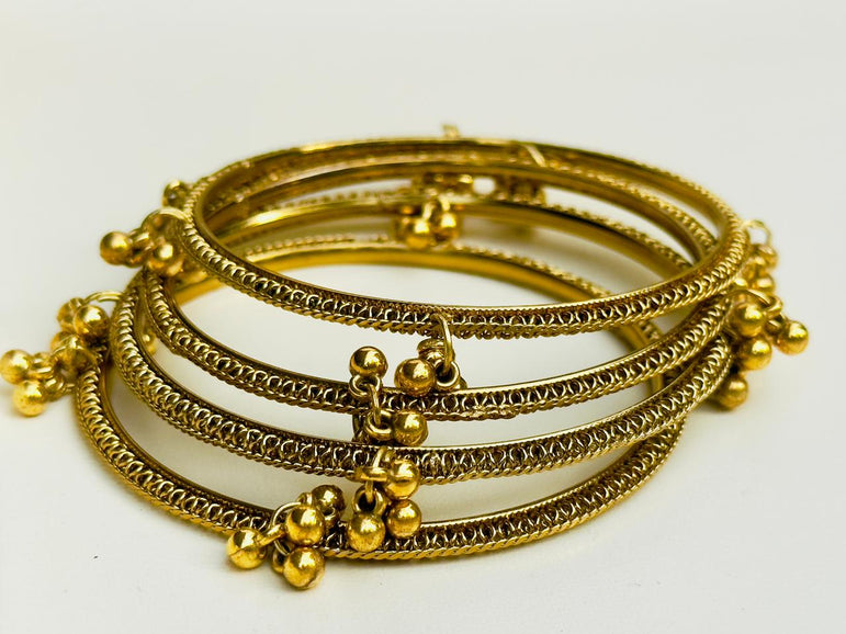 Designer Gold Plated Bangels