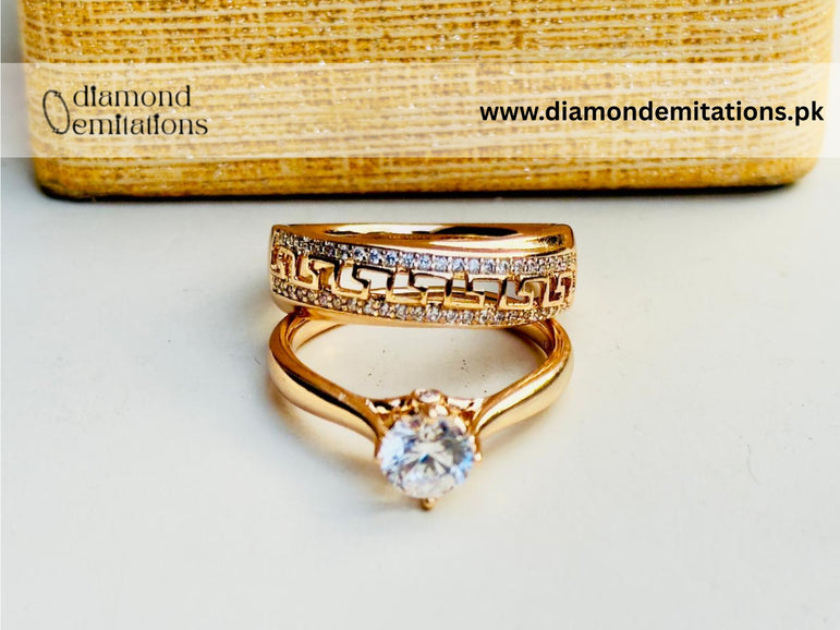 24k gold plated imported rings