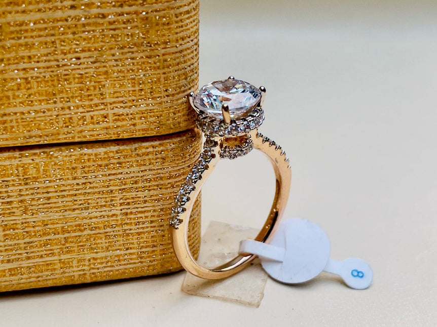 24k Gold Plated Branded Ring