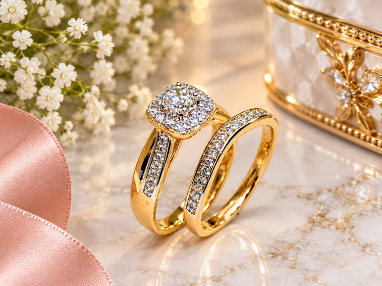 24k gold plated imported ring