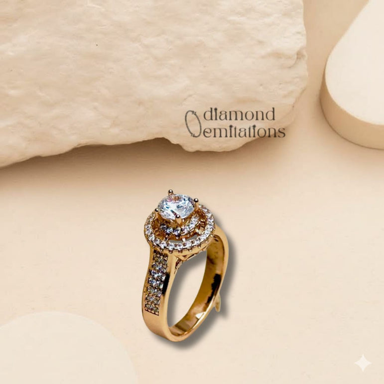 24k goldplated imported rings