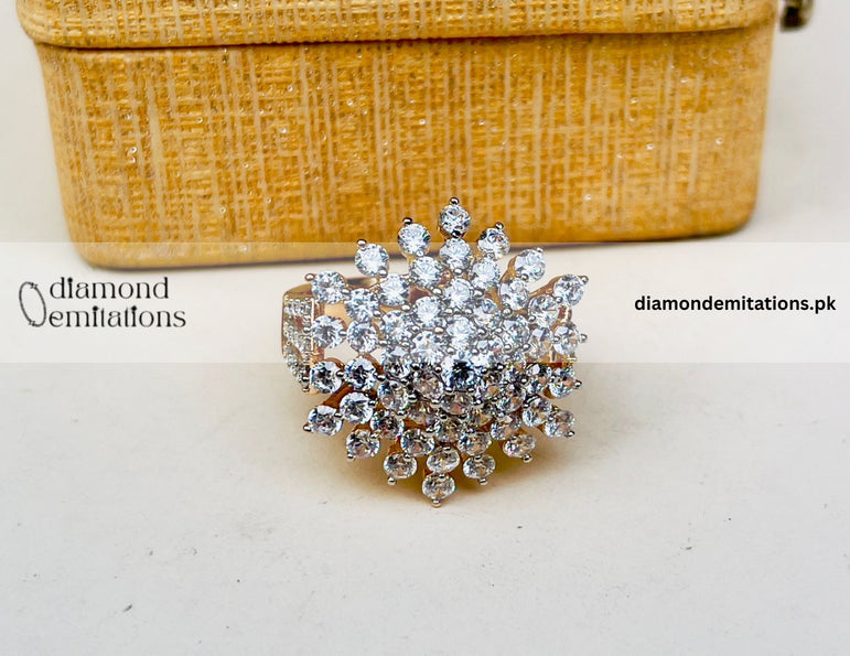 24k Gold Plated Branded Ring