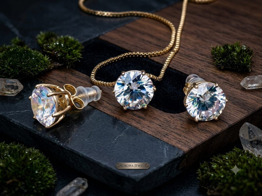 22k Gold Plated Imported Pendant Set
