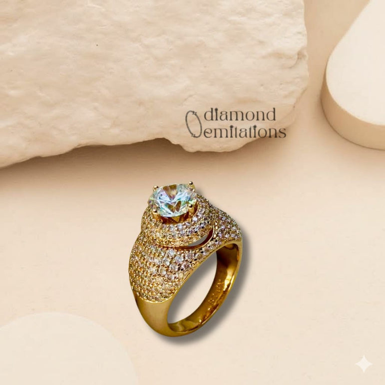 24k gold plated imported ring