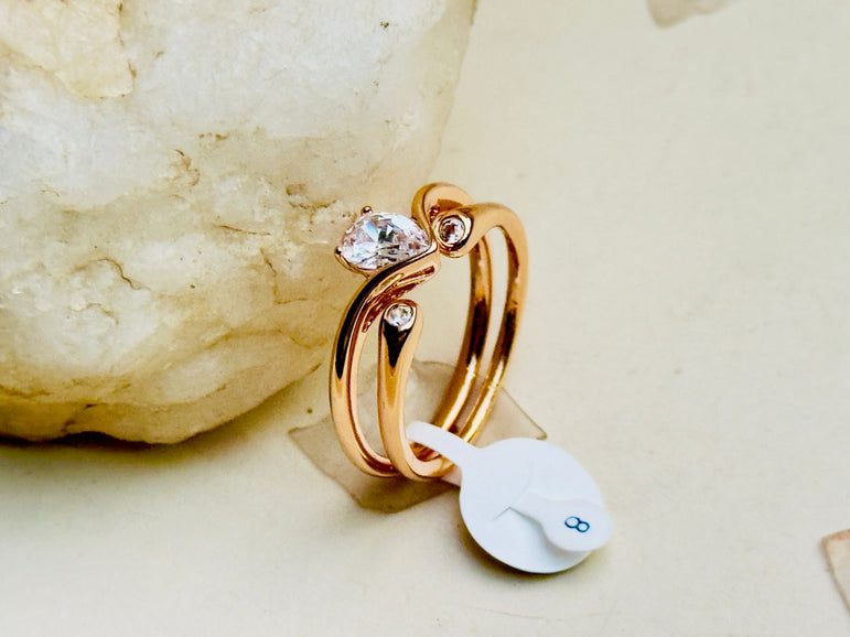 24k gold plated imported branded ring