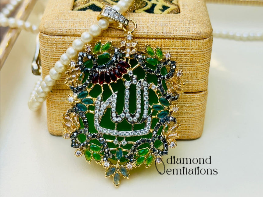 Goldplated Allah pendant