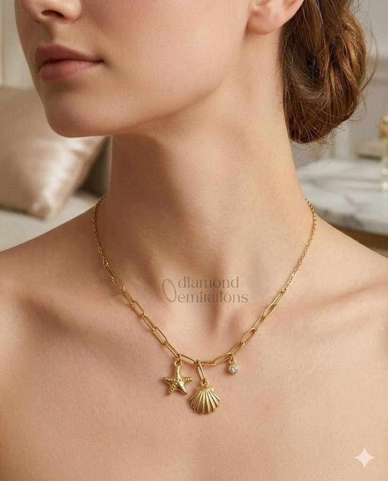 Goldplated Imported Chains and locket