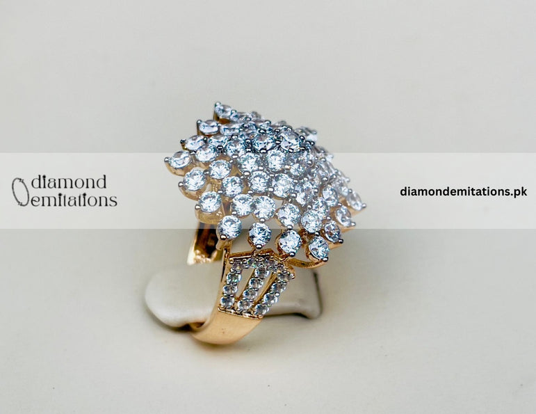 24k Gold Plated Branded Ring